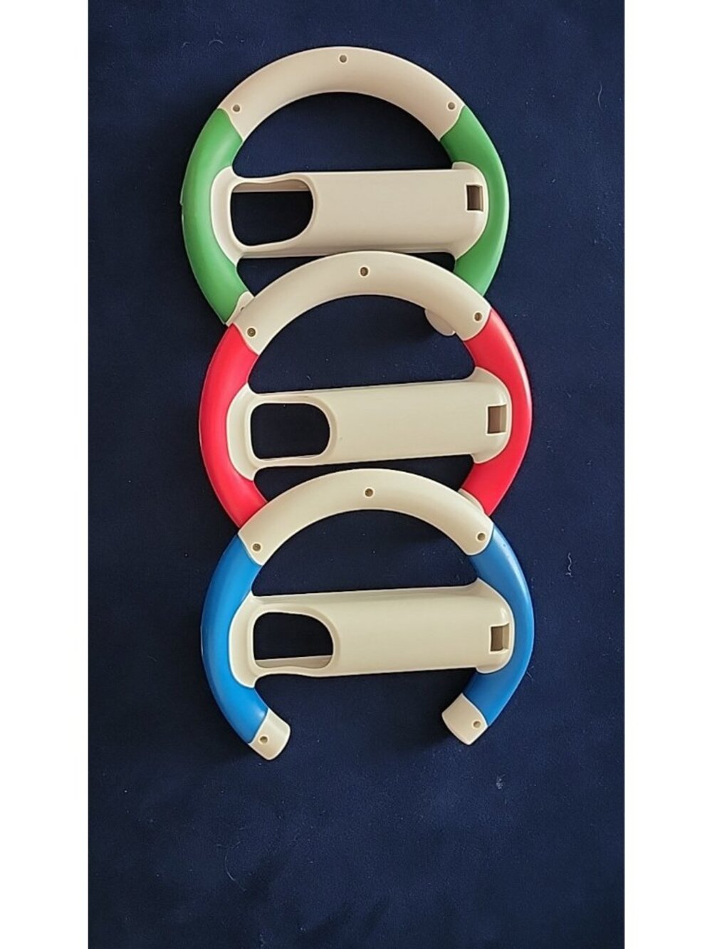 3- Nintendo Wii Compatible Steering Wheel Accessories for Driving Games - Picture 3 of 6